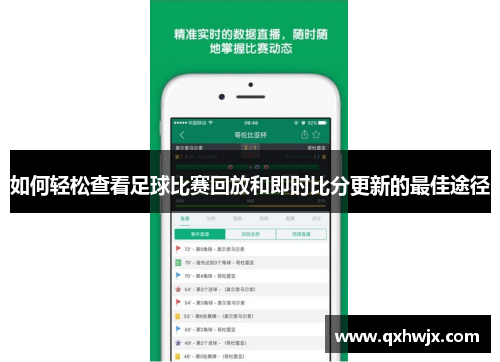 如何轻松查看足球比赛回放和即时比分更新的最佳途径
